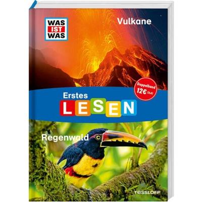 WAS IST WAS Erstes Lesen Doppelband 3.Vulkane/Regenwald, Gebundene Ausgabe von Christina Braun, Tessloff Verlag Ragnar Tessloff GmbH & Co. KG,