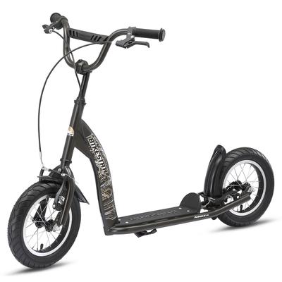 Scooter BIKESTAR, schwarz, RollerB:51cm L:116cm, B:51cm L:116cm