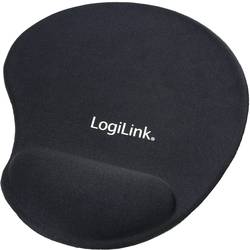 LogiLink ID0027 Mauspad mit Handballenauflage Ergonomisch Schwarz