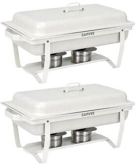 Garvee Chafing Dishes Buffet Set, Catering Warmer Server for Wedding Party
