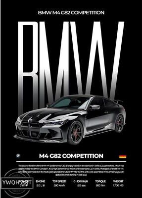Inspire Essentials Black Racing Cars Canvas Wall Art Modern Car Poster 18