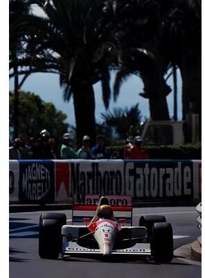 Inspire Essentials Formula Racing Car Canvas Wall Art Monaco F1 Poster 5 19.69 27.56 Inches