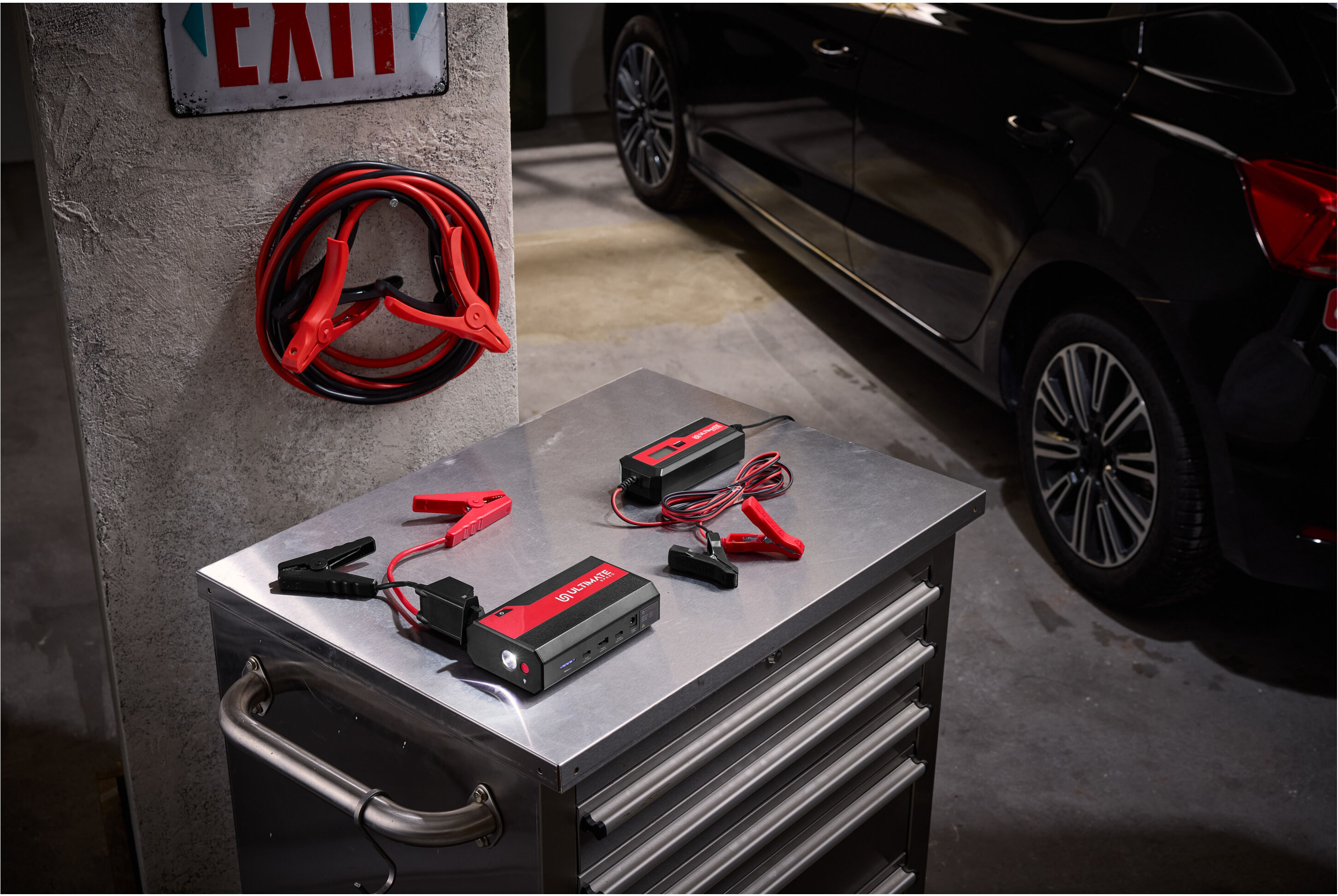 ULTIMATE SPEED® Mobile Autostarthilfe »UMAP 12000 C4«, mit Powerbank