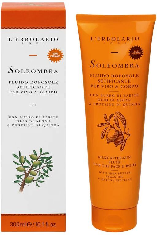 L'Erbolario Soleombra Fluido Doposole Setificante Viso & Corpo 300 ML
