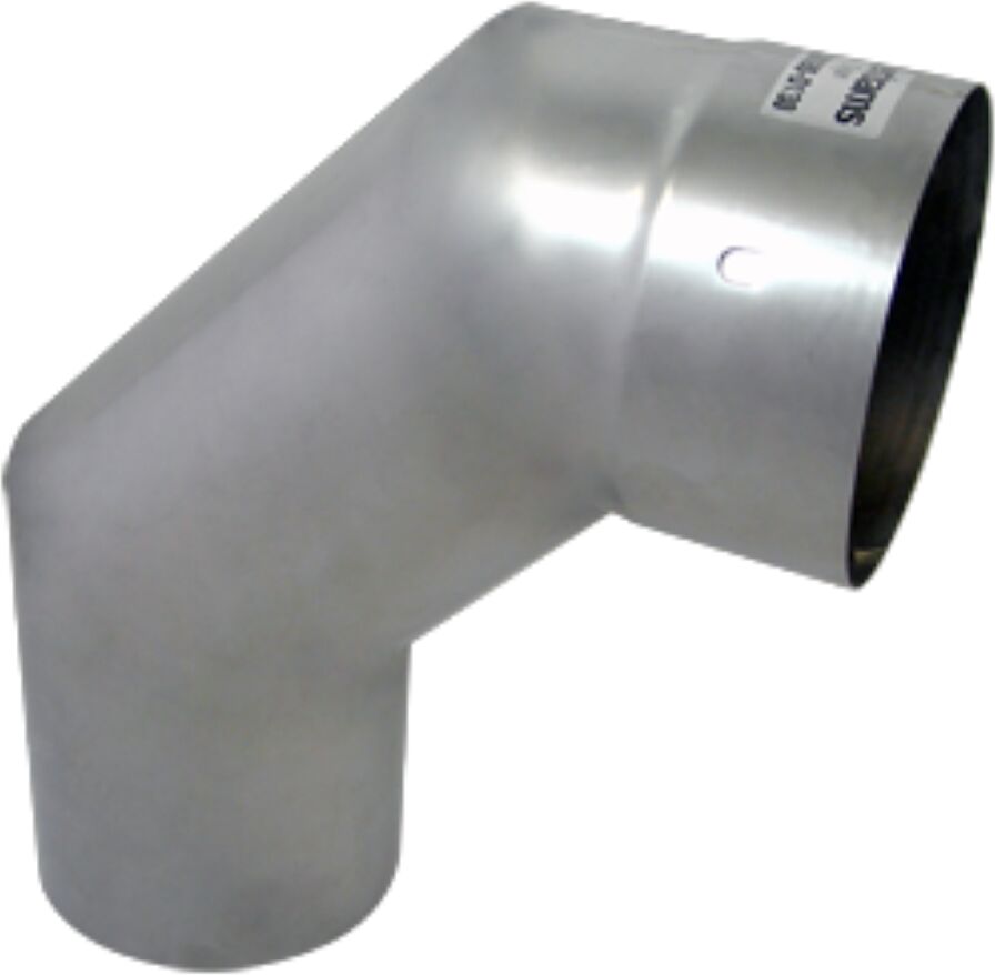 Coude segment Bertrams Ewr-d 21SBO87-D120 87°, 120 x 0,6 mm, soudé hermétiquement