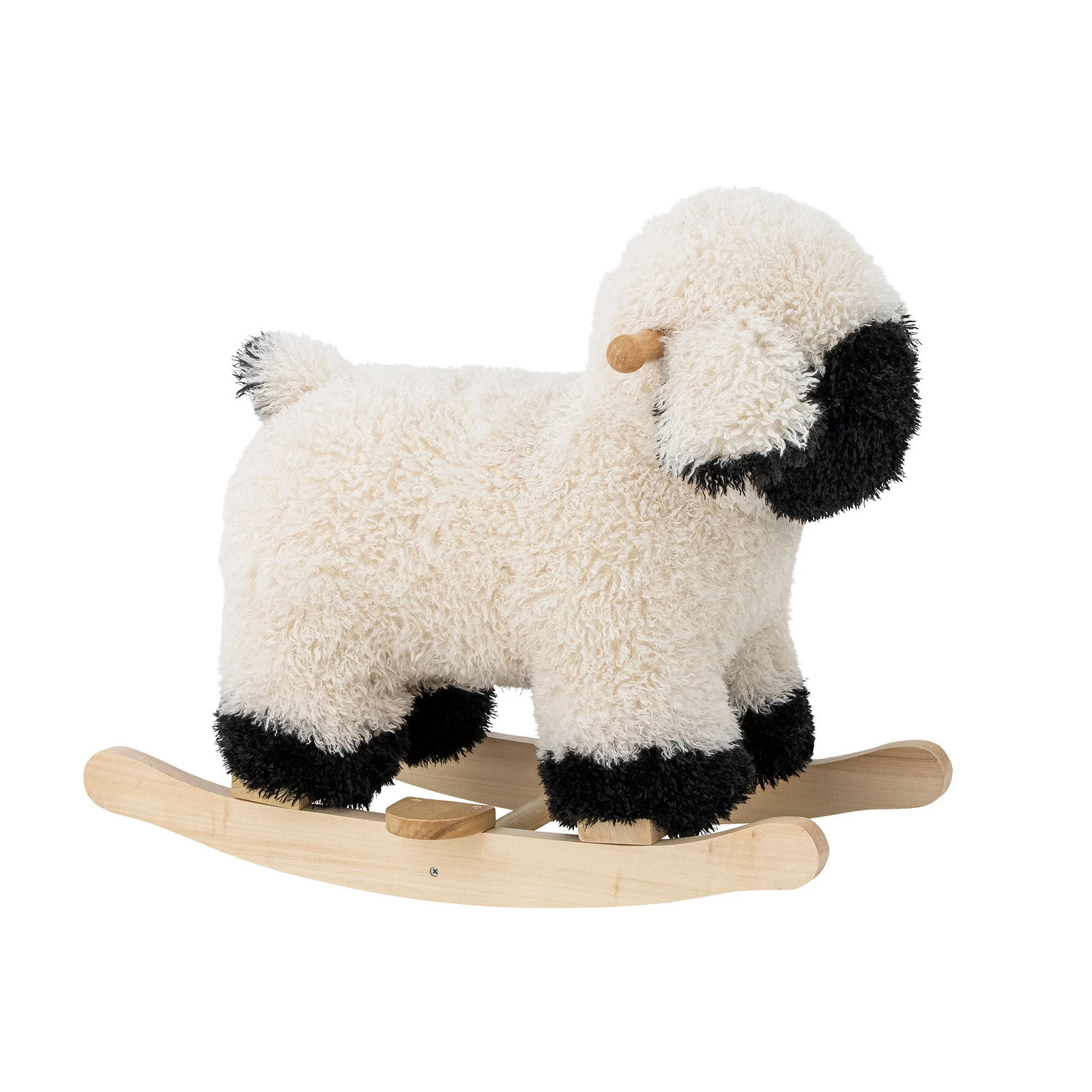 Bloomingville Mini Dolly schommelpaard schaap Wit L65 x H53 x B34 cm