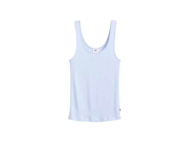 LEVI'S Essential Débardeur Côtelé Bleu