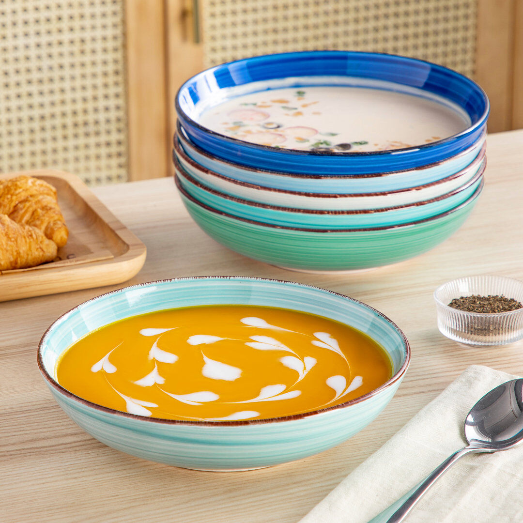 Vancasso Dinnerware Blue/Green 24