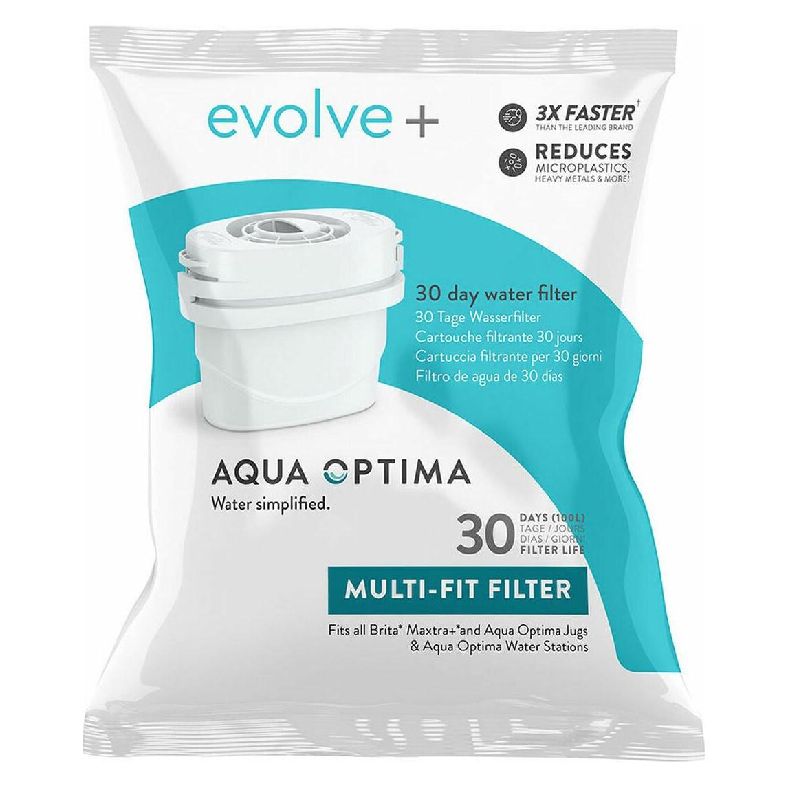 Aqua Optima Filter für Karaffe Single Life Evolve (3 Stück) (3x) (45272621)