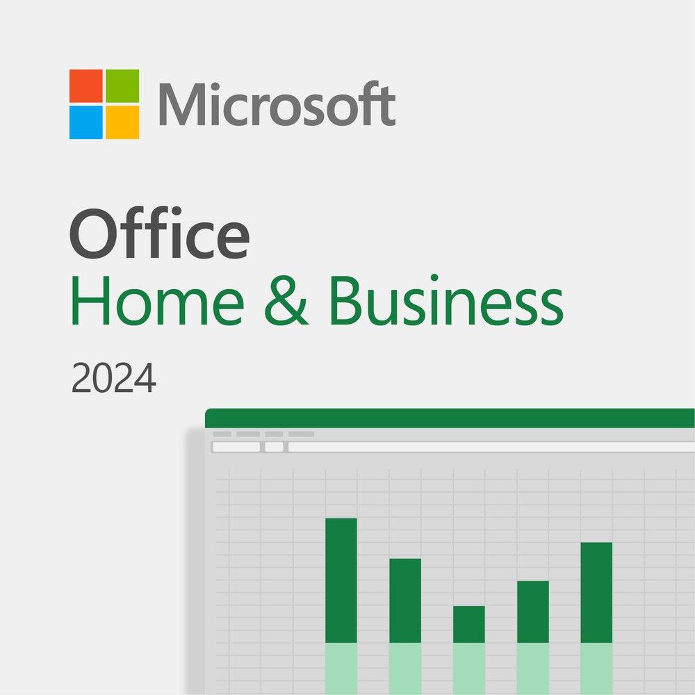 Microsoft Office Home and Business 2024, Englisch, 1 Benutzer, unbefristete Lizenz, Windows/MacOS-Plattform, Einzelhandel