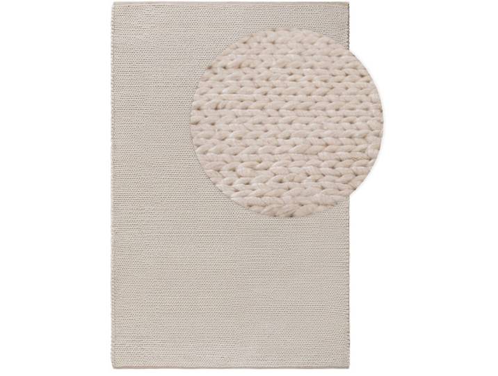 Tapis de laine crème 120x170
