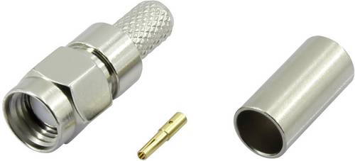 TRU COMPONENTS SMA-JC-RG58-1 1372236 SMA-Reverse-Steckverbinder Stecker, gerade 50Ω