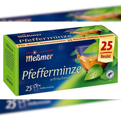 Meßmer Kräutertee Pfefferminze 25 Teebeutel (56 g)