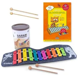 Sonor Glockenspiel Safari mit Lehrbuch und Schlägel
