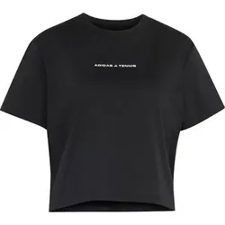 ADIDAS Damen Shirt TENNIS CULTURE, Größe M in Schwarz Schwarz