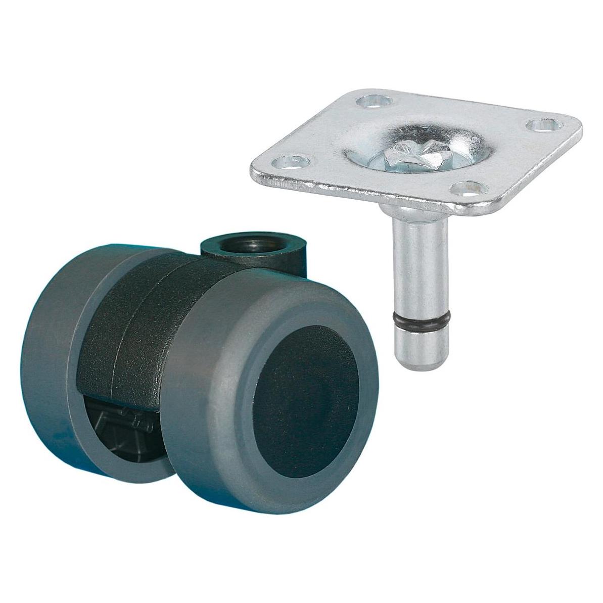 Dörner + Helmer 761340 Parkett-Containerrolle 35mm, Platte, 38x38 mm, TrKr 70kg (761340)