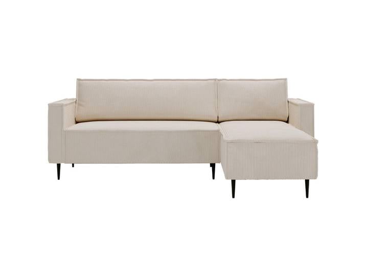 Livetastic Ecksofa, Beige, Metall, 3-Sitzer, Füllung: Schaumstoff, L-Form, einmalig seitenverkehrt montierbar, 223x151 cm, Made in EU, Wohnzimmer, Sofas & Couches, Wohnlandschaften, Ecksofas
