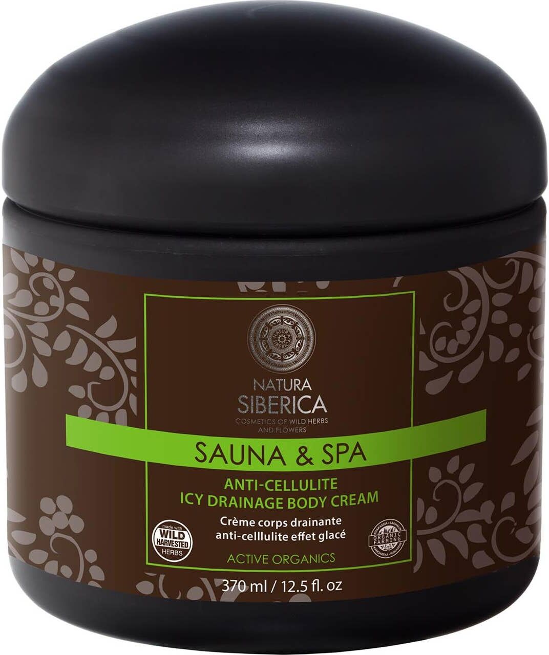 NATURA SIBERICA Sauna & Spa Anti-Cellulite Icy Drainage Body Cream 370ml