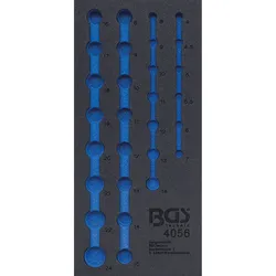 BGS Werkstattwageneinlage 1/3 leer für Art. 4056 - 4056-1