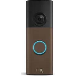Ring, Klingel + Türsprechanlage, - Battery Video Doorbell (2nd Gen) - Matte Mocha - EUUK (Kabellos, WLAN)