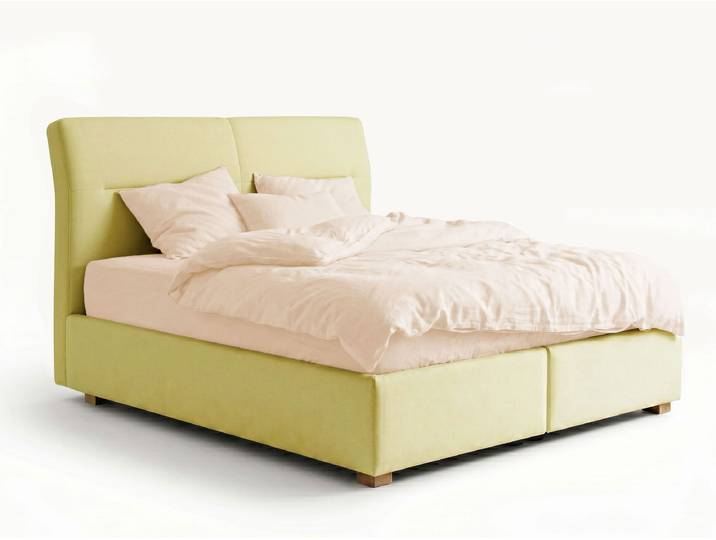 Boxspringbett Classivo - 140x200 cm - taupe