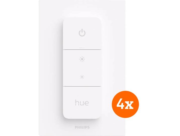 Philips Hue Draadloze dimmer switch 4-pack