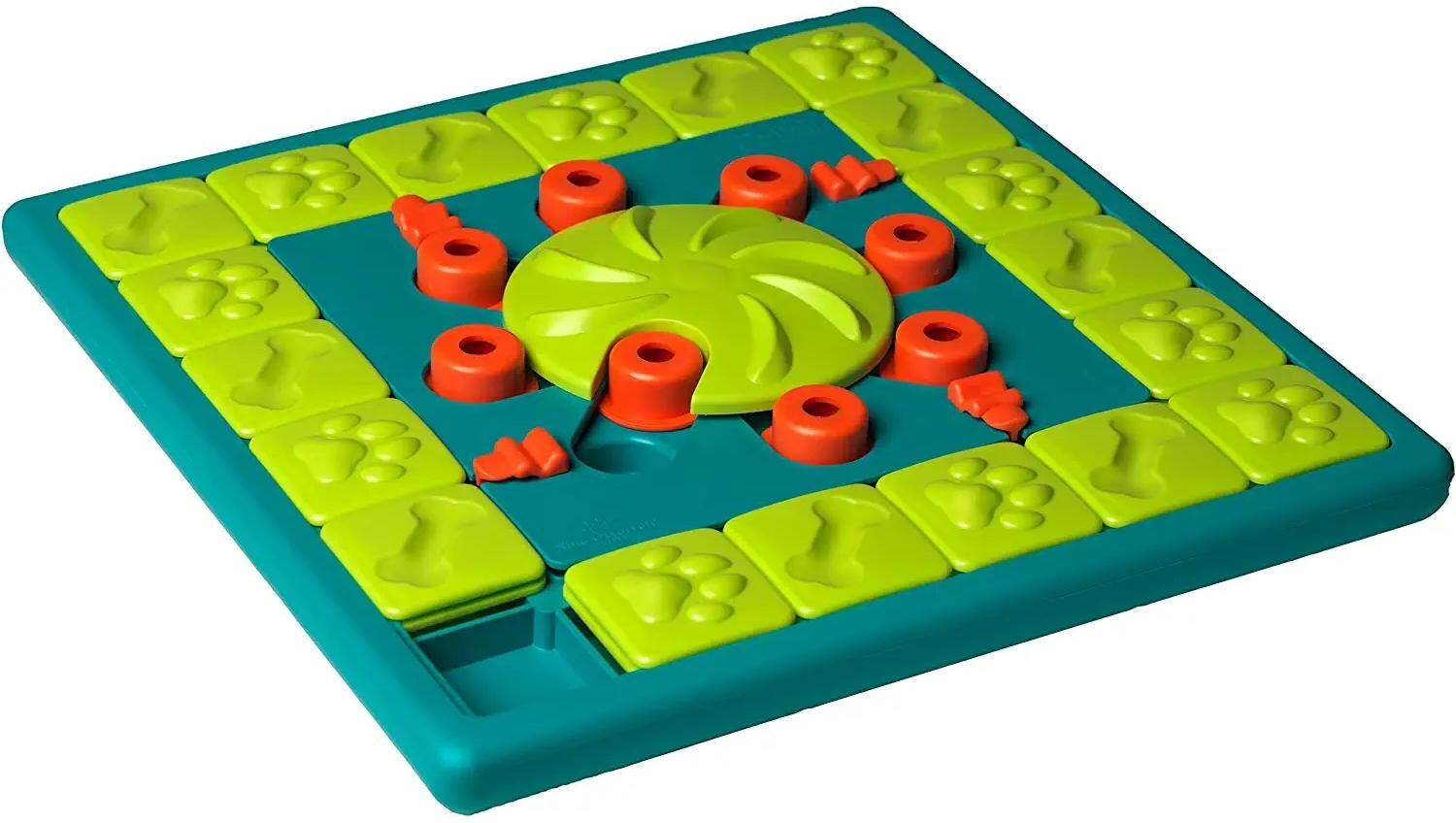 Tier-Intelligenzspielzeug NINA OTTOSSON "Multi", grün (dunkelgrün, hellgrün), B:37,7cm H:4,7cm L:37,7cm, Tierspielzeuge, Tier-Intelligenzspielzeug dunkelgrün, hellgrün Einheitsgröße