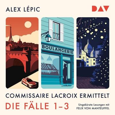 Commissaire Lacroix ermittelt. Die Fälle 1-3 - Alex Lépic, Audio, 9783742436757