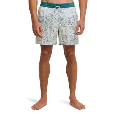 Boardshorts BILLABONG "Vacay Layback", Herren, Gr. XXL, Normalgrößen, beige (sea grün), Obermaterial: 100% Polyester., Hosen