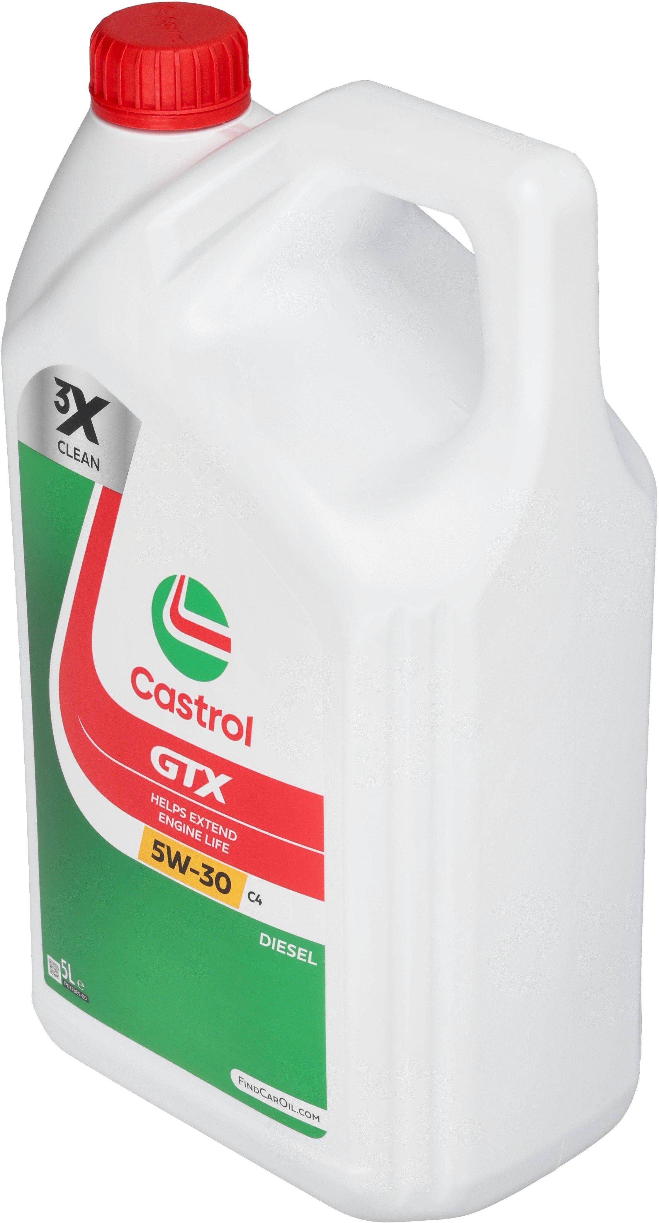 Castrol Motoröl Gtx 5w-30 C4/ 5 L 15f64f 5l