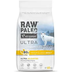 Vetexpert Raw Paleo Turkey Adult Medium/ Large 10kg + Überraschung für den Hund