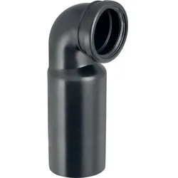 Geberit PE Anschlussbogen 90Gr mit Lippendichtung verlängert, d90/90