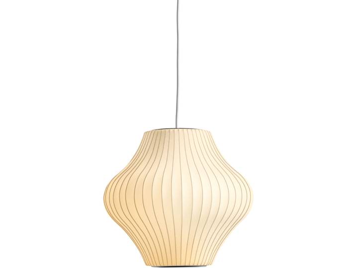 Designer-Pendellampe HAY Nelson Pear E27 D 33 cm - Farbe: Off-white - Material: Metall