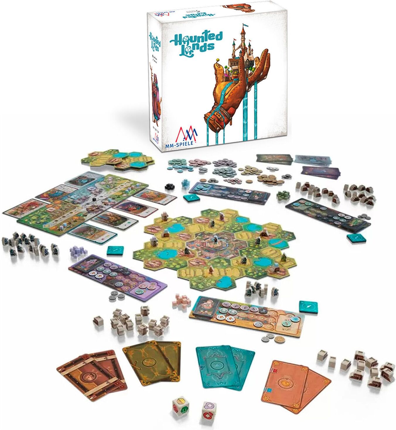Spiel MM - SPIELE "Haunted Lands", bunt, Spiele, Kinder