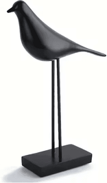 Inspire Essentials NordicResin Bird Statue Decorative Sculpture For Home And Office trumpet B
