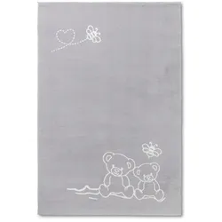 Kinderteppich Coccole 80 x 150 cm Polyester Beige Sand