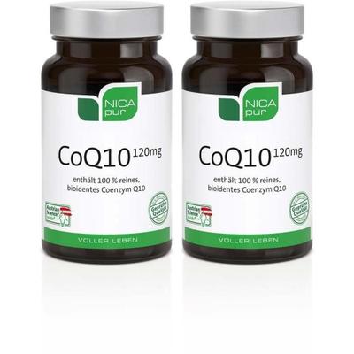 Nicapur CoQ10 120 mg Kapseln 2x 2x60 St