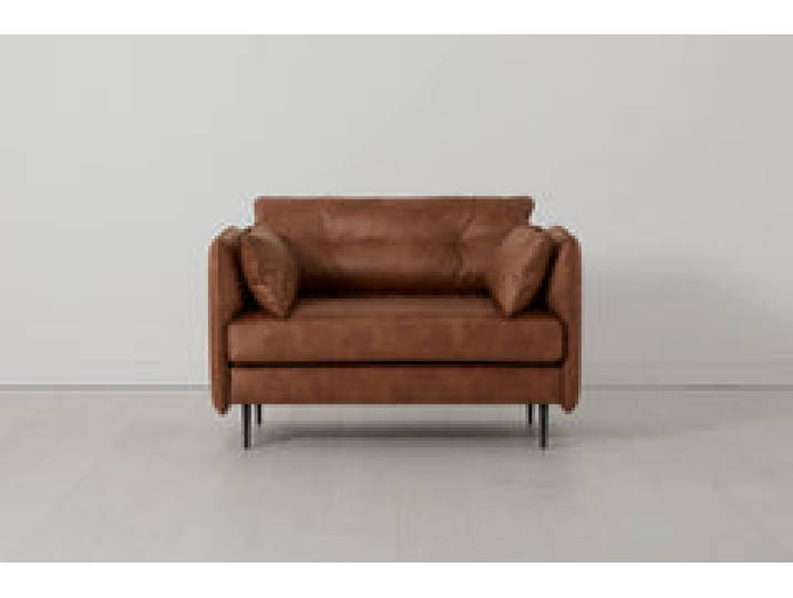 Model 19 Loveseat, Kastanienbraun