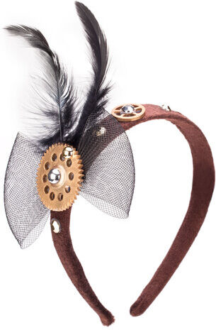 buttinette Haarreif "Steampunk"