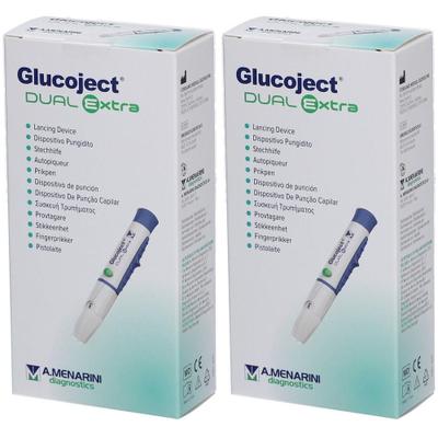 Glucoject Dual Extra Stechhilfe 2x 2x1 St