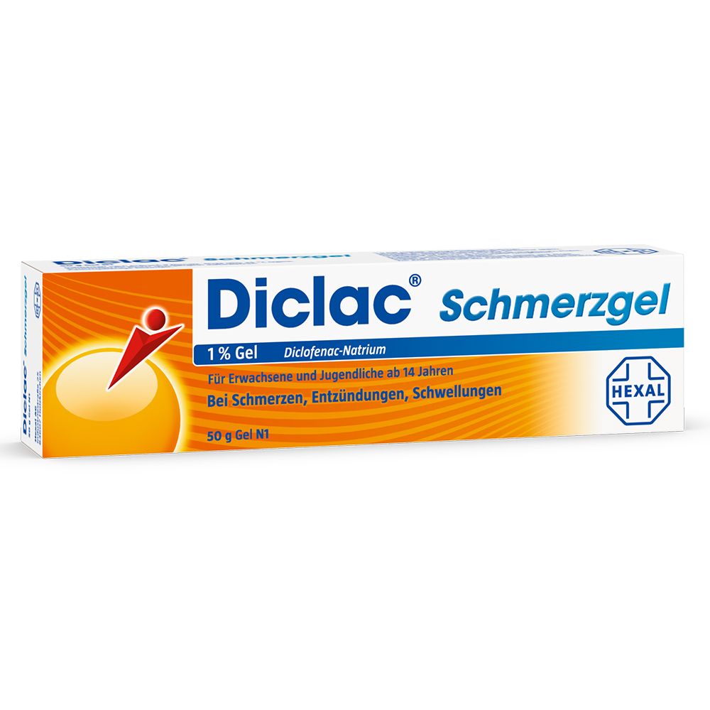 Diclac Schmerzgel 1% 50 g Gel