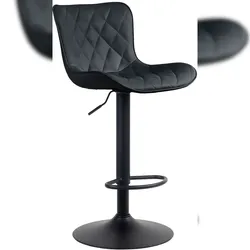Proregal CHEFGASTRO Barhocker TIJUANA Kunstleder HxBxT 83x48x54cm Schwarz Barstuhl