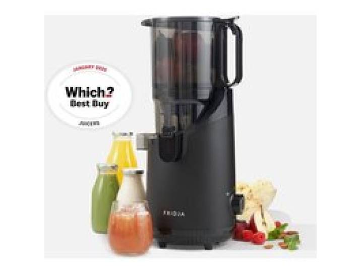 Extracteur de jus lent - FRIDJA - Auto-alimenté fruits entiers large goulotte 135 mm 250 W bec anti-goutte sans BPA - F2500