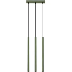 Sollux SL.1521 Pendelleuchte PASTELO 3P olivgrün