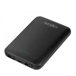 LogiLink Mobile Powerbank 5000mAh Schwarz