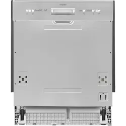 Exquisit EGSP6012-EB-030E inox - Geschirrspüler, Geschirrspüler Einbau, Silber