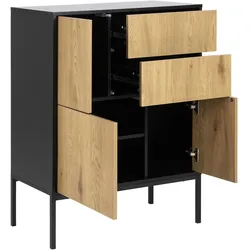 Ebuy24, Kommode + Sideboard, Sideboard Sea (80 x 40 x 103 cm)