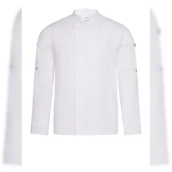 Kochjacke atmungsaktiv Polyester Baumwolle ⚥ Weiß XL