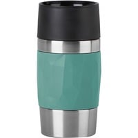 TRAVEL MUG Compact Thermobecher petrol/edelstahl, 0,3 Liter, Drehverschluss