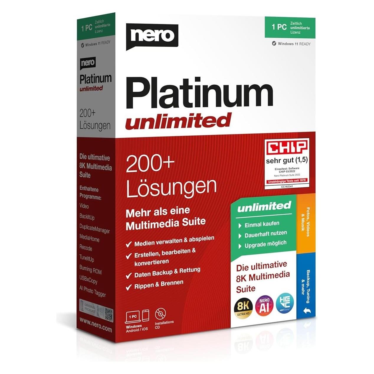 Nero Platinum (unbegrenzt) (EMEA-12200010/1309)
